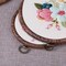 4pcs Faux Wood Embroidery Hoop Set – Circle & Oval (Imitated Wood)